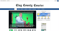 Desktop Screenshot of claycountyliving.com
